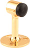 Prime-Line Products J 4600 Door Floor Stop with 2-1/4-Inch Diameter, Polished Solid Brass