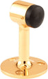 Prime-Line Products J 4600 Door Floor Stop with 2-1/4-Inch Diameter, Polished Solid Brass