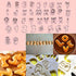 Cookie Cutter Stainless Steel Alphabet Letter Number 0 to 10 Shape Cookie Cutter Mold DIY Cake Molds with Storage Box,Pack of 37 Pcs