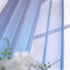 Autumn Dream Linen Ombre Sheer Curtains Voile Rod Pocket Blue and Grey Gardient Semi Sheer Curtains for Bedroom Living Room Nursery, 52by84 inch (2 Panels)