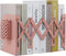Expandable Bookend, Extra Long Telescopic Size Adjustable Bookends with Pen Holder, Metal Bookends Holder for Heavy Duty Books, Book Ends for Shelves & Office, Pink