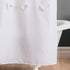 Lush Decor Lucia 72" x 72" Shower Curtain, White