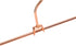 Jetdio Metal Heavy Duty Pants Skirt Slack Hangers,Trousers Hangers with Two Adjustable Non Slip Clips Hanger Rack Swivel Hook, 12 Pack, Copper Gold