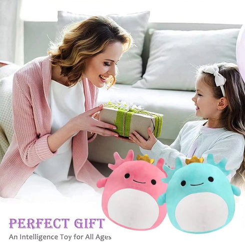 1Pcs Axolotl Stuffed Animal Toy,8 Inch Cute and Soft Plush Pillow Toy,Great Gift for Kids Birthdays,Christmas
