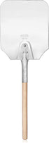 New Star Foodservice 50219 Aluminum Pizza Peel, Wooden Handle, 9 x 11 inch Blade, 26 inch overall