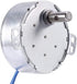 REENFAYA 4PCS Synchronous Synchron Motor Turntable Motor 110V Motor, 50/60Hz AC 100~127V 4W CCW/CW with 7MM Flexible Coupling Connector for Cup Turner,Cuptisserie,Tumbler Cup Rotator (2.5-3RPM)