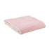 Stephan Baby Cotton + Viscose Swaddle Blanket, 45" x 45", Pink with Micro Pompom Trim