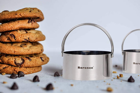 Rorence Dough Cutter Pastry Blender Biscuit Cutter Bowl Scraper Set