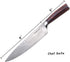 KNIFAST Chef Knife Kitchen Knife, Germany High Carbon Stainless Steel Professional Chef Knife, Ultra Sharp, Forged (Chef knife)