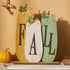YAblue Fall Decorations Pumpkin Block Wooden Thanksgiving Sign Rustic Farmhouse Table Decor Autumn Harvest Decoration 15.2 x 11.6 Inch