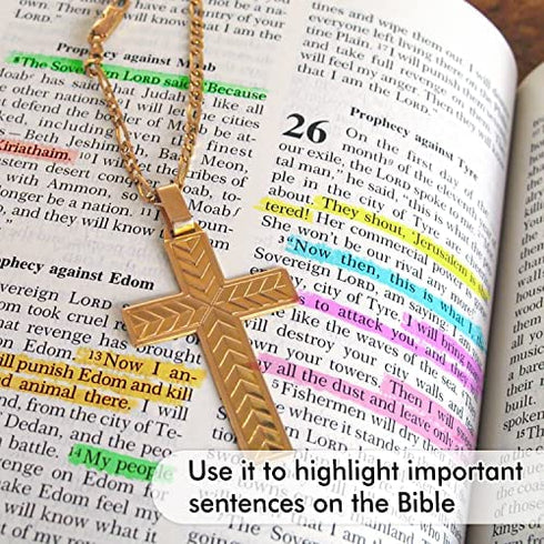 Feela Bible Gel Highlighter study kit (8 Bright Colors)