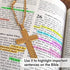 Feela Bible Gel Highlighter study kit (8 Bright Colors)