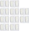 TOODOO 10 Pairs Nose Pads Adhesive Non-Slip Eyeglass Pads Silicone Glass Pads for Eyeglass Spectacles, Drop Shape (0.07 inch, Transparent)