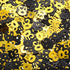 WILLBOND 50th Birthday Confetti 50 Number Confetti 50th Party Confetti for Party Supplies (Gold and Black, 4200 Pieces)