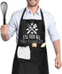Funny Cooking Apron for Men, Women - Birthday Gifts for Mom,Wife, Dad, Gag Gifts for Boyfriend, Cooking Chef Apron