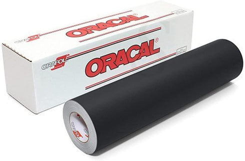 ORACAL 651 Permanent Vinyl, 1 Pack, Matte Black
