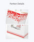 Yotruth Valentines Heart Cupcake Boxes Pink 25 Sets Easy Assembly with Insert (Choice Series)