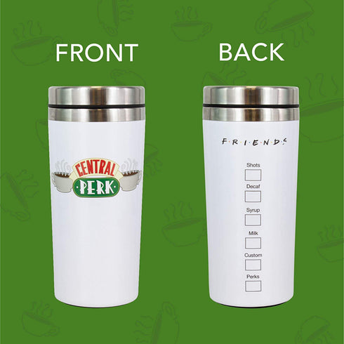 Friends Sitcom Show Central Perk Travel Coffee Cup
