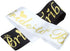 20 Pack Bachelorette Party Sash and Veil Set: 1 Bride to be sash,18 Bride Tribe Sashes,1 Comb Veil, Team Bride Sash kit for Bridesmaid, Engagement, Hen Parties & Bridal Sho(Black,19 Sash with 1 Veil)
