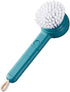 Fruit and Vegetable Cleaning Brushes Potato Scrubber Produce and Veggie Brush Kitchen Gadgets Vegetable Fruit Peeler with Brush - 2-in-1 (Blue)