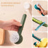 Fruit and Vegetable Cleaning Brushes Potato Scrubber Produce and Veggie Brush Kitchen Gadgets Vegetable Fruit Peeler with Brush - 2-in-1 (Blue)