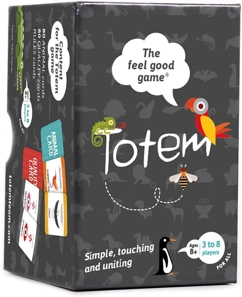 Totem the feel good game, Self-Esteem Game for Team Building, School, Family Game Night | Social Emotional Learning Activities | Counseling and Therapy Games for Kids, Teens, Adults | Therapy Toys