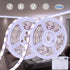 Battery Powered Led Strip Lights Dmeixs White Strip Lights Waterproof 6.56ft Led Battery Strip Flexible Sticky Led Strip Lights Kit for Bedroom Indoor Outdoor Led Lights 2 Pack