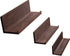 Space Art Deco,Set of 3 Floating Shelves Wall Mounted,Rustic Wood Wall Shelf, Great for Home, Office,Bedroom, Bathroom, Living Room, Kitchen Decorative,14 Inch (Brown)