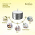 BOLSIUS 60 Count White Tealight Candles - Unscented Lights with 8 Hour Burning Time - Premium European Quality - Special for Weddings, Home Decor, Spa, Restaurants, Parties, and Special Occasions