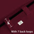 Blackout Window Panels Burgundy Bedroom Blackout Draperies Panels Back Tab/Rod Pocket Curtain Draperies Light Block for Room Darkening Window Curtain, 52 by 63 Inch, Burgundy 2 Panel