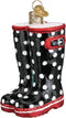 Old World Christmas Rubber Boots Ornament, Multi