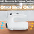 Hand Mixer Electric 120W Handheld Mixer 5 Speeds for Baking Cake Egg Cream Food Beater, Turbo Boost/Self-Control Speed + 5 Speed + Eject Button + 5 Stainless Steel Accessories