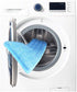 5 Pack Microfiber Mop Pads Head Wet Dry Mops Refill for 15" Flat Mop Base Blue