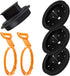 3 Pcs Garbage Disposal Splash Guard & 1 Disposer Stopper with 2 Hair Drain Clog Remover, AIFUDA Replacement Waste Food Disposer Accessories Drain Plugs for Kitchen