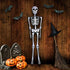 ArtCreativity Halloween Skeleton Inflate Decoration - 6ft Tall - Cute and Creepy Home Decor - for Indoor and Outdoor Use - Halloween Party Supplies, Contest Prize for Kids