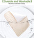 Waterproof Baby Bed Pad Maveek 47.2'' x 27.6'' Baby Organic Mattress Pad Bamboo Blanket Toddler Bed Sheet Protector Reusable High Absorbent Mattress Protector Baby Diaper Changing Pad