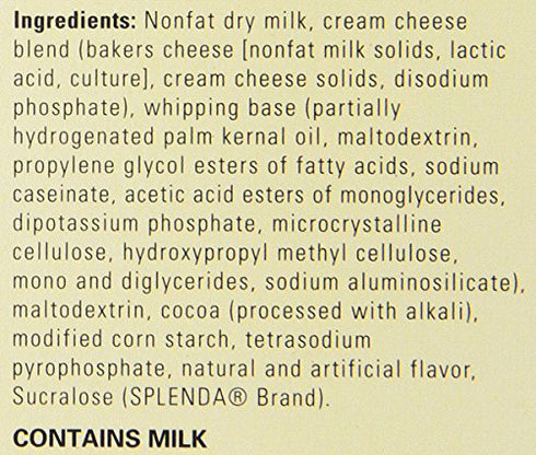 SANS SUCRE Chocolate Cheesecake Mousse Mix - Sugar Free and Gluten Free