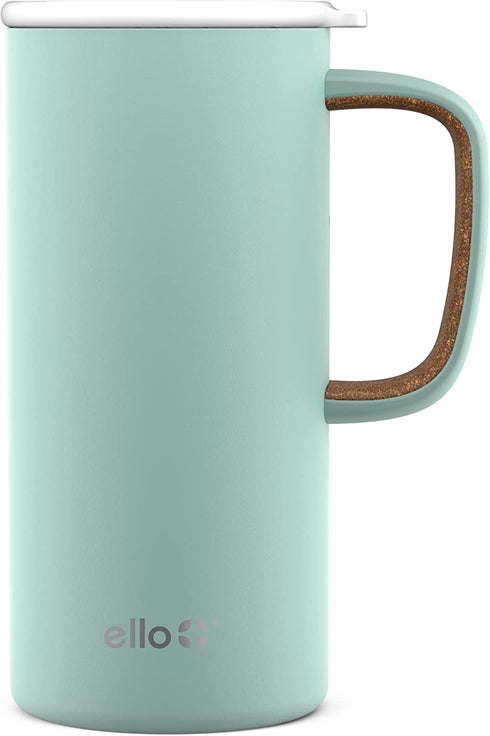 Ello Lil' Campy Vacuum Insulated Stainless Steel Travel Mug - Single Serve Machine Friendly Mug