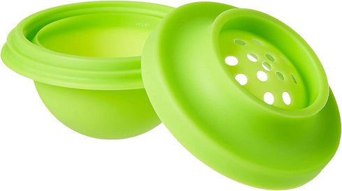 Tovolo Seamless Sphere Ice System, Compact, 2.5 Inch Crystal Clear Spheres - Set of 4 Molds