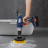 23 Pieces Drill Brush Attachment Set for Cleaning - Power Scrubber Brush Pad Sponge Kit with Extend Attachment for Bathroom, Carpet, Car, Grout, Carpet, Floor, Tub, Shower, Tile, Corners, Kitchen