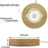 Mintso Wood LED Dimming Display Base for Glass Crystal,4 Inch White/Warm Lighted