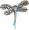 OfficialOtaku Coraline Costume Dragonfly Hair Clip Accessory Blue