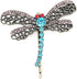 OfficialOtaku Coraline Costume Dragonfly Hair Clip Accessory Blue