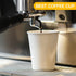 Smygoods 24oz Paper Coffee Cups With Lids, Paper Hot Cups With Lids, 50 Count