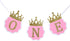 Tutu Highchair Banner for 1st Birthday - Princess 1st Birthday Party,Pink Tutu Skirt Photo Booth Props and Backdrop Cake Smash, Best Princess Birthday Party Supplies for Baby Girl