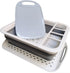 Collapsible Dish Drying Rack and Drainboard Set Portable Camp Dish Drainer Dinnerware Organizer Dish Rack Foldable Dying Dish Storage Rack for Kitchen Counter RV Camping Accessories