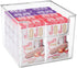 mDesign Plastic Open Front Food Storage Bin for Kitchen Cabinet, Pantry, Shelf, Fridge/Freezer - Organizer for Fruit, Potatoes, Onions, Drinks, Snacks, Pasta - 10" Wide - Clear