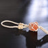 iSTONE Handmade Car Ornament Car Decor Himalayan Salt Healing Crystals Hanging Ornaments for Christmas Party Decor