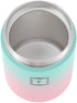 IRON °FLASK Food Jar - 16 Oz, Foldable Spoon, Leak Proof, Vacuum Insulated Thermo, Stainless Steel, Storage Lunch, Container, Canteen, Double Walled, Portable Food Bowl