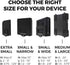 HumanCentric Cable Box Mount and Modem Mount | Adjustable Wall Mount for Small and Wide Devices Like Cable Boxes, Modems, DVD Players, Streaming Media Devices | Patented